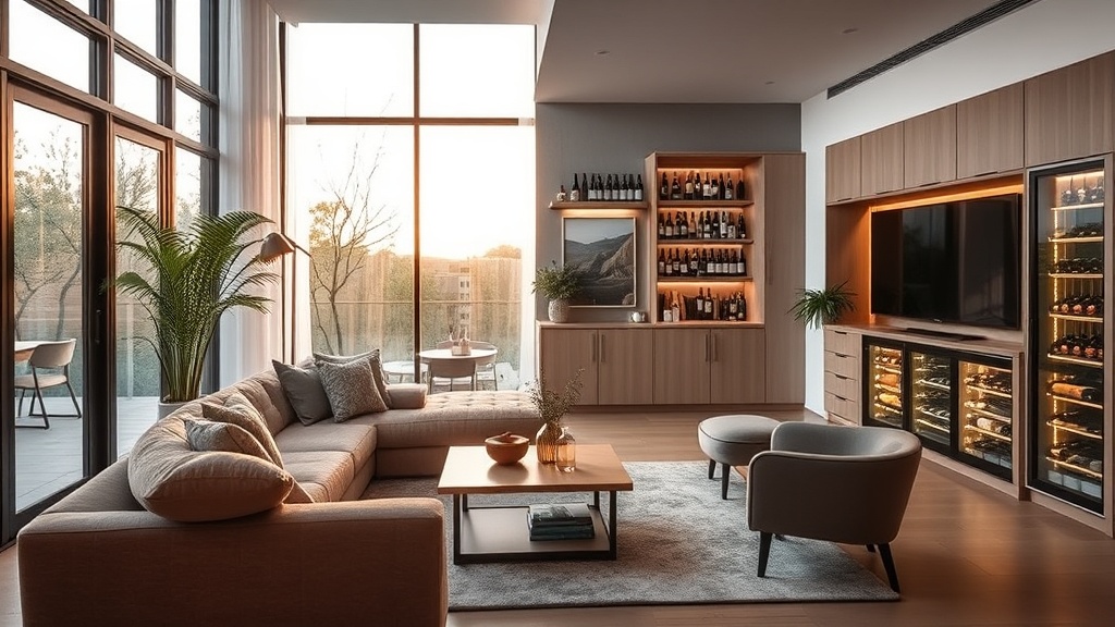 Iluminação, cores e estilo que convidam