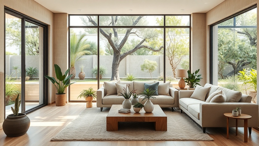 Verde em pequena escala, manutenção fácil