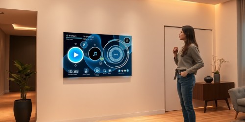 Tecnologia em Espelhos: Interatividade e Estilo