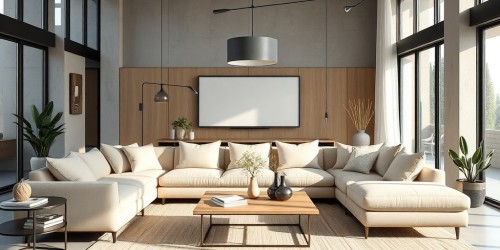 Mistura de Materiais Naturais e Industriais: Equilibrando Ambientes Modernos