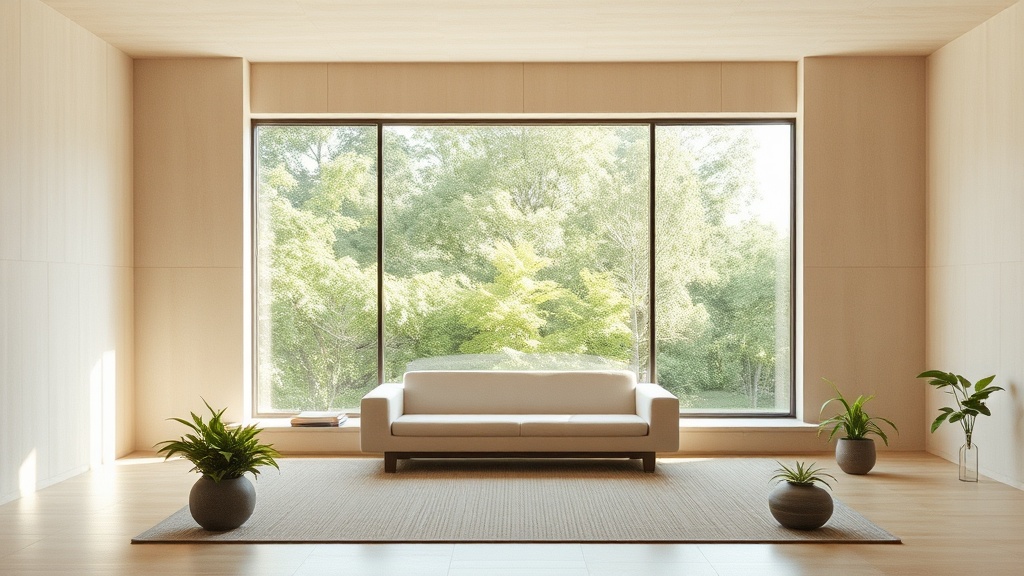 Elementos Visuais para a Serenidade no Espaço Meditativo