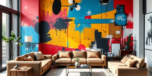 Arte Urbana na Decoração: Estilos e Influências