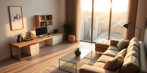 Espaços Híbridos: Conectando Trabalho e Lazer em Casa