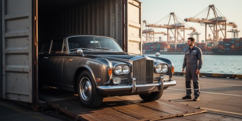 Importação independente de carros antigos de coleção