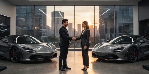 Parceria com importador automotivo para revendas de carros exclusivos