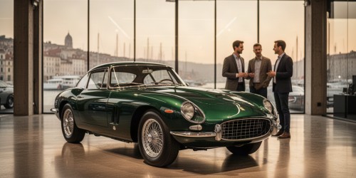 Importação de carros clássicos europeus para revendas especializadas