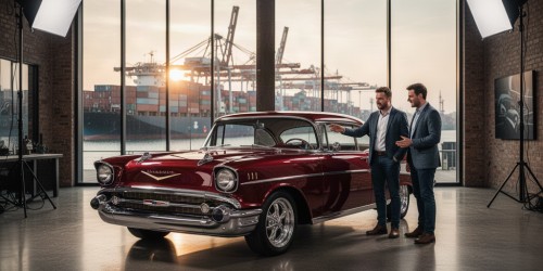 Importação de carros antigos americanos para revendas especializadas