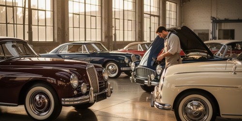 Importação de clássicos para revendas especializadas em carros antigos