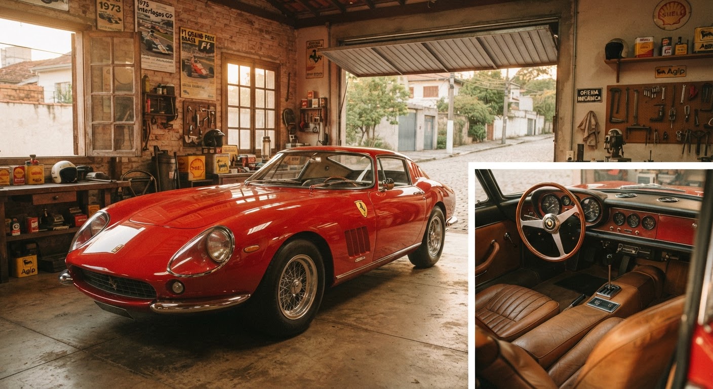 Entendendo a importação de uma Ferrari clássica