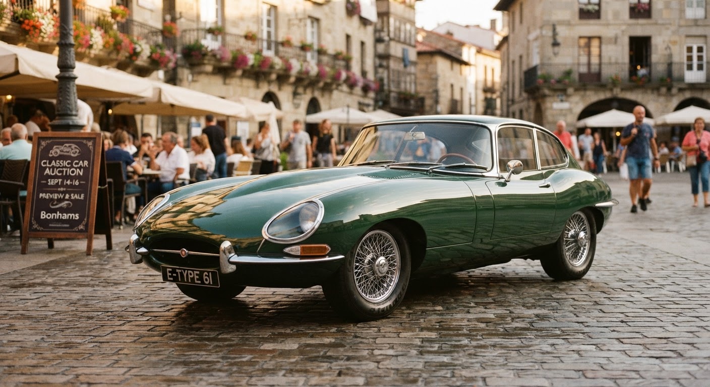 Entendendo os leilões de carros clássicos na Europa