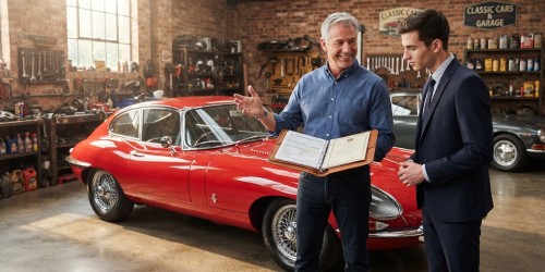 Quais documentos pedir ao vendedor de um carro de coleção