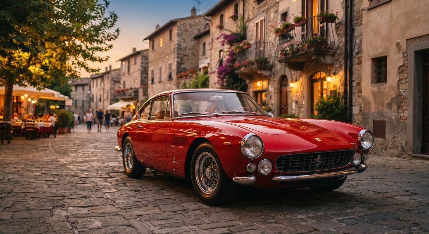 Entendendo a compra de uma Ferrari clássica na Europa