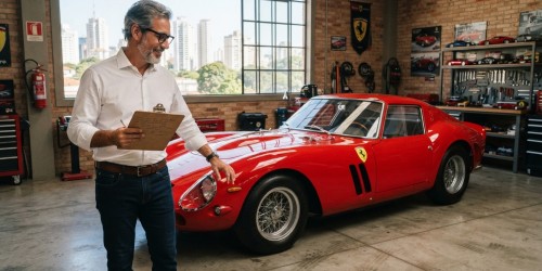 O que avaliar antes de importar uma Ferrari clássica para São Paulo