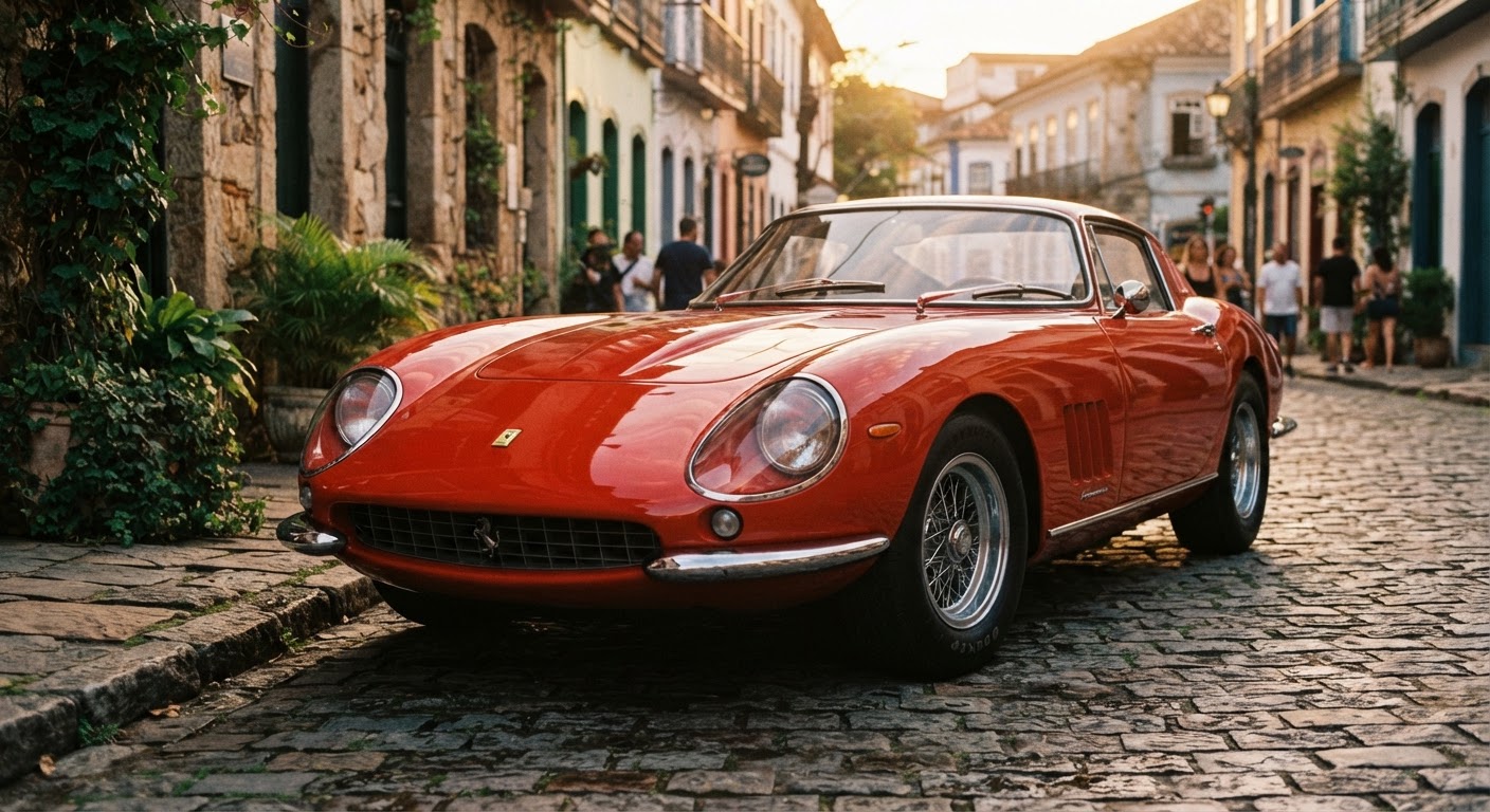 Entendendo a importação de uma Ferrari clássica