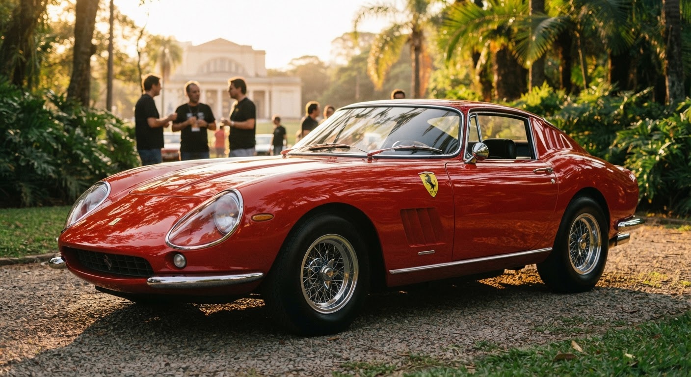 Como avaliar a procedência de uma Ferrari clássica