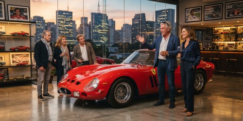 Por que colecionadores paulistas importam Ferraris clássicas