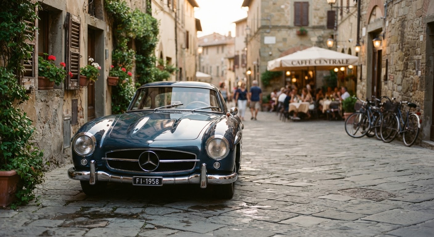 Entendendo a busca por Mercedes-Benz antigos na Europa