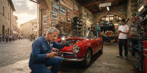 Como funciona a inspeção de carros clássicos na Europa