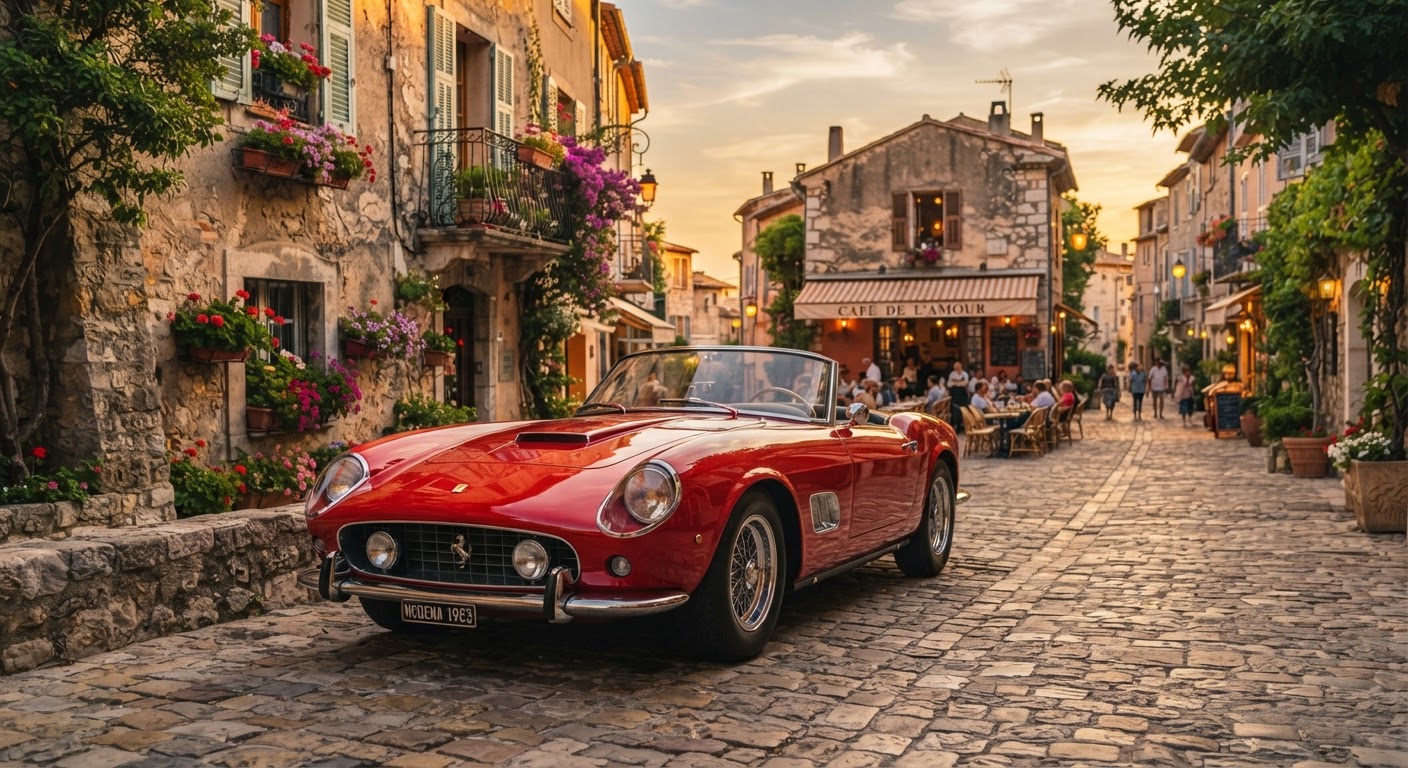 Entendendo o histórico de uma Ferrari antiga