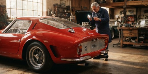 Como inspecionar uma Ferrari clássica antes de importar