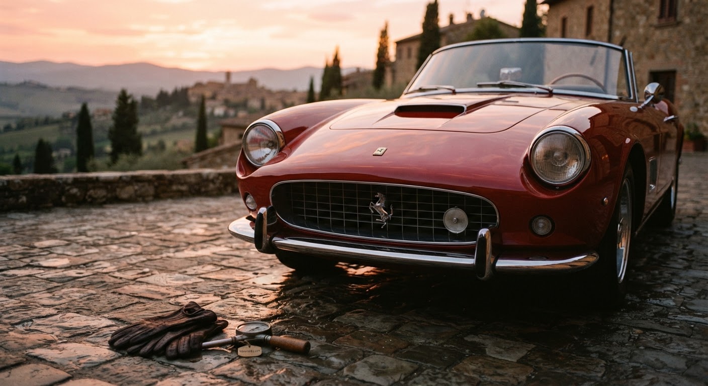 Entendendo a inspeção de uma Ferrari clássica