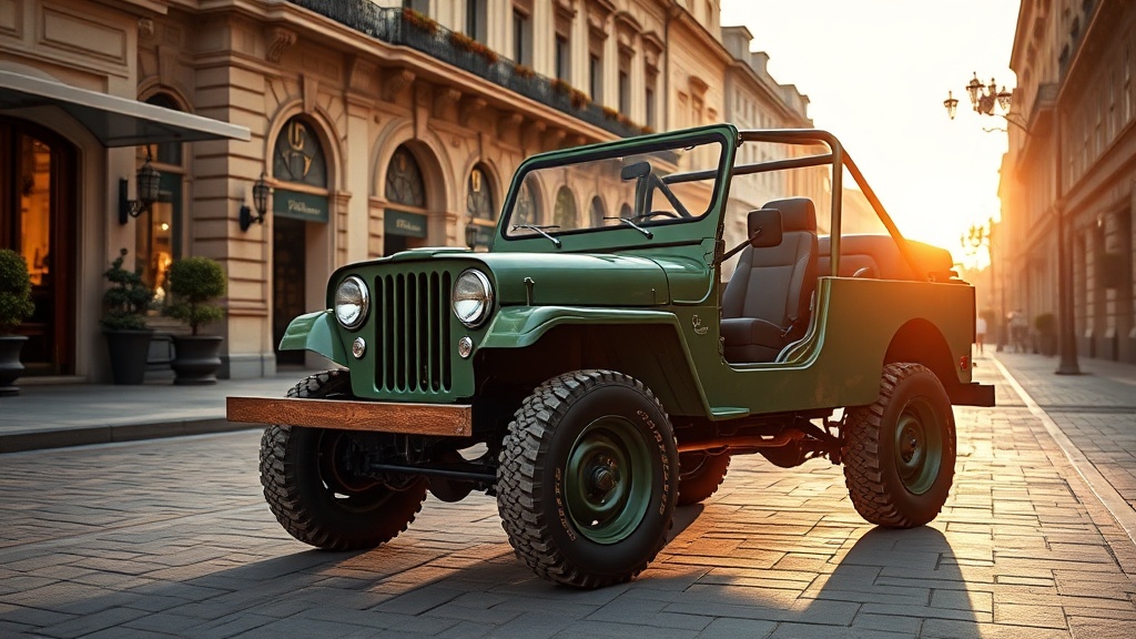Serviços aplicados ao universo dos Jeeps clássicos