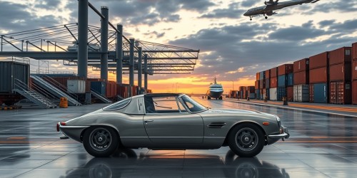 Carros importados de coleção: logística internacional sem surpresas
