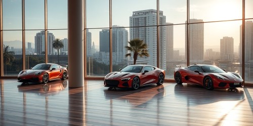 Carros de luxo importado sob curadoria