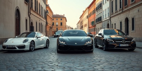Localização de carros raros na Europa