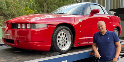 Como trazer um Alfa Romeo SZ com segurança ao Brasil