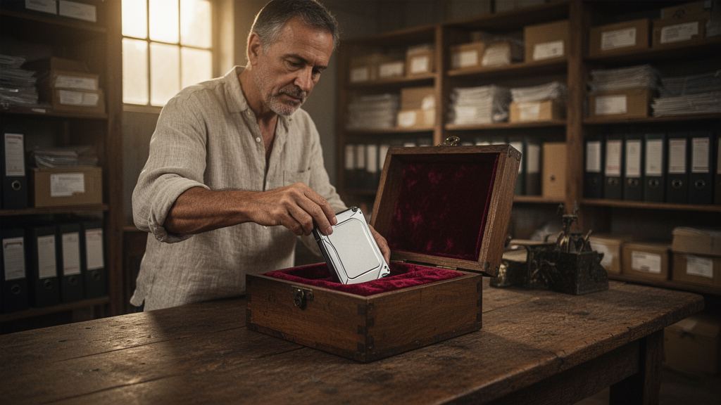 Onde guardar os dispositivos desconectados?