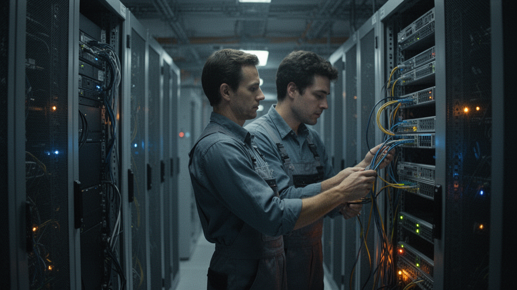 Como separar produção e backup de forma segura?