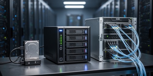 Diferenças entre NAS, DAS e SAN: como escolher o armazenamento ideal para seu negócio