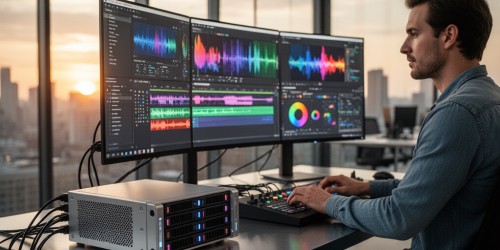 Armazenamento para edição de vídeo para empresas em crescimento: guia de desempenho e armazenamento seguro
