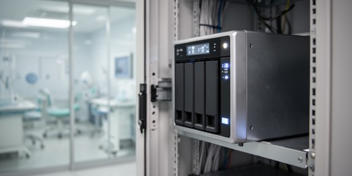NAS para empresas para clínicas: guia de segurança e armazenamento seguro