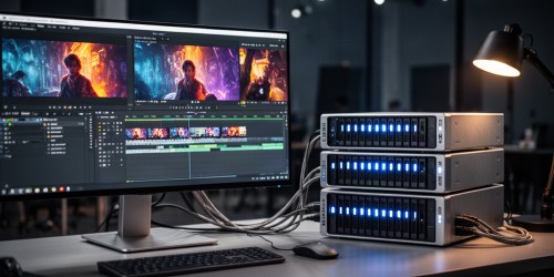 DAS para edição de vídeo com redundância: por que isso é tão importante?