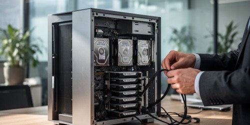 Como dimensionar HDD em escritórios