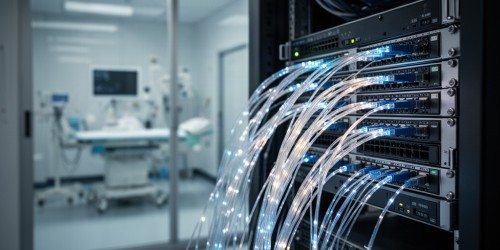 Fibre Channel para clínicas: guia de alta disponibilidade e armazenamento seguro
