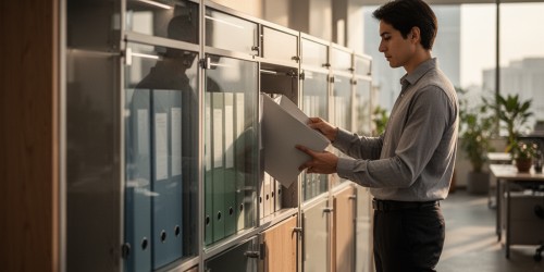 Como organizar arquivos por departamento
