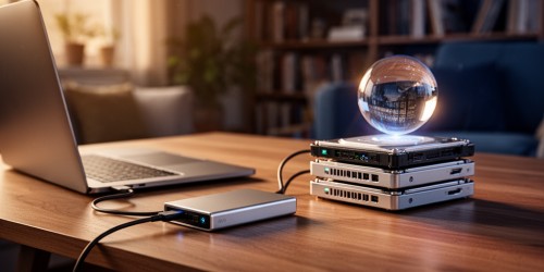 O que é armazenamento de dados para home office