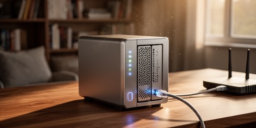 O que é backup local com servidor NAS