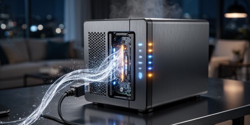 O que o consumo elétrico muda no NAS