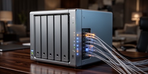 Onde o servidor NAS entra no armazenamento de dados