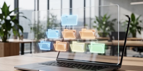 Como organizar pastas compartilhadas por área