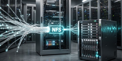 Onde NFS e NAS trabalham juntos