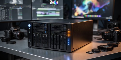 Servidor NAS para produtoras de vídeo e arquivos multimídia