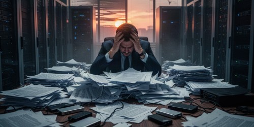 O que acontece sem um servidor de arquivos