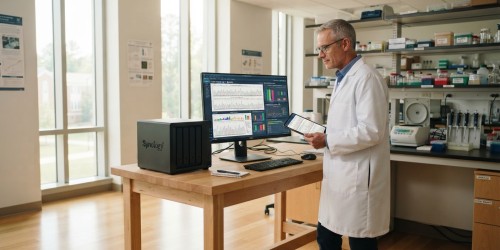 Servidor NAS para bioinformática e arquivos de sequenciamento