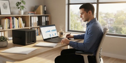Servidor NAS para pequenas empresas com dados em crescimento