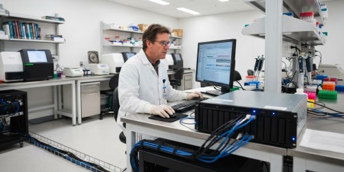 Servidor NAS para dados de MiSeq em laboratórios de genômica